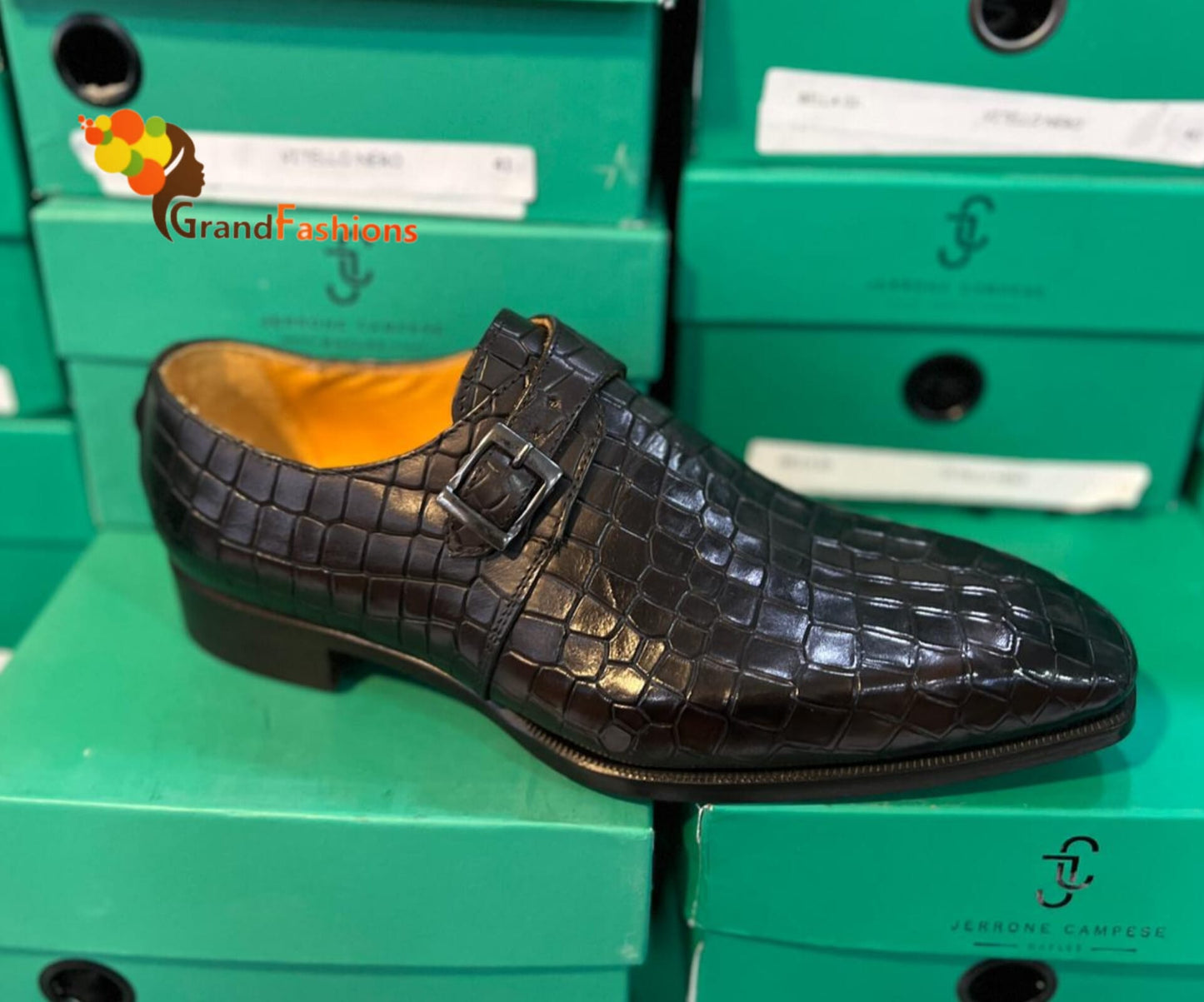 King Akinremi Designer Men's Leather Shoe