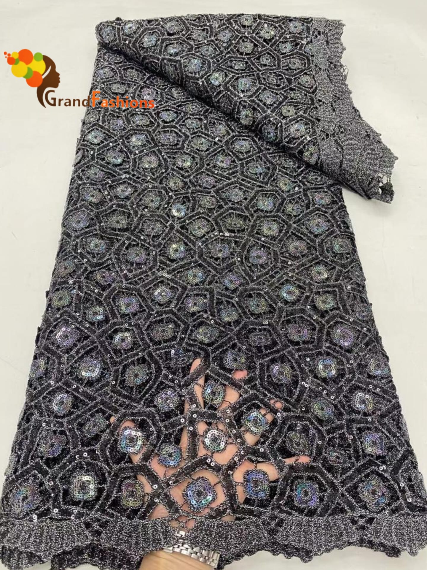 Queen Kafaya Women's Preminum Cord Lace