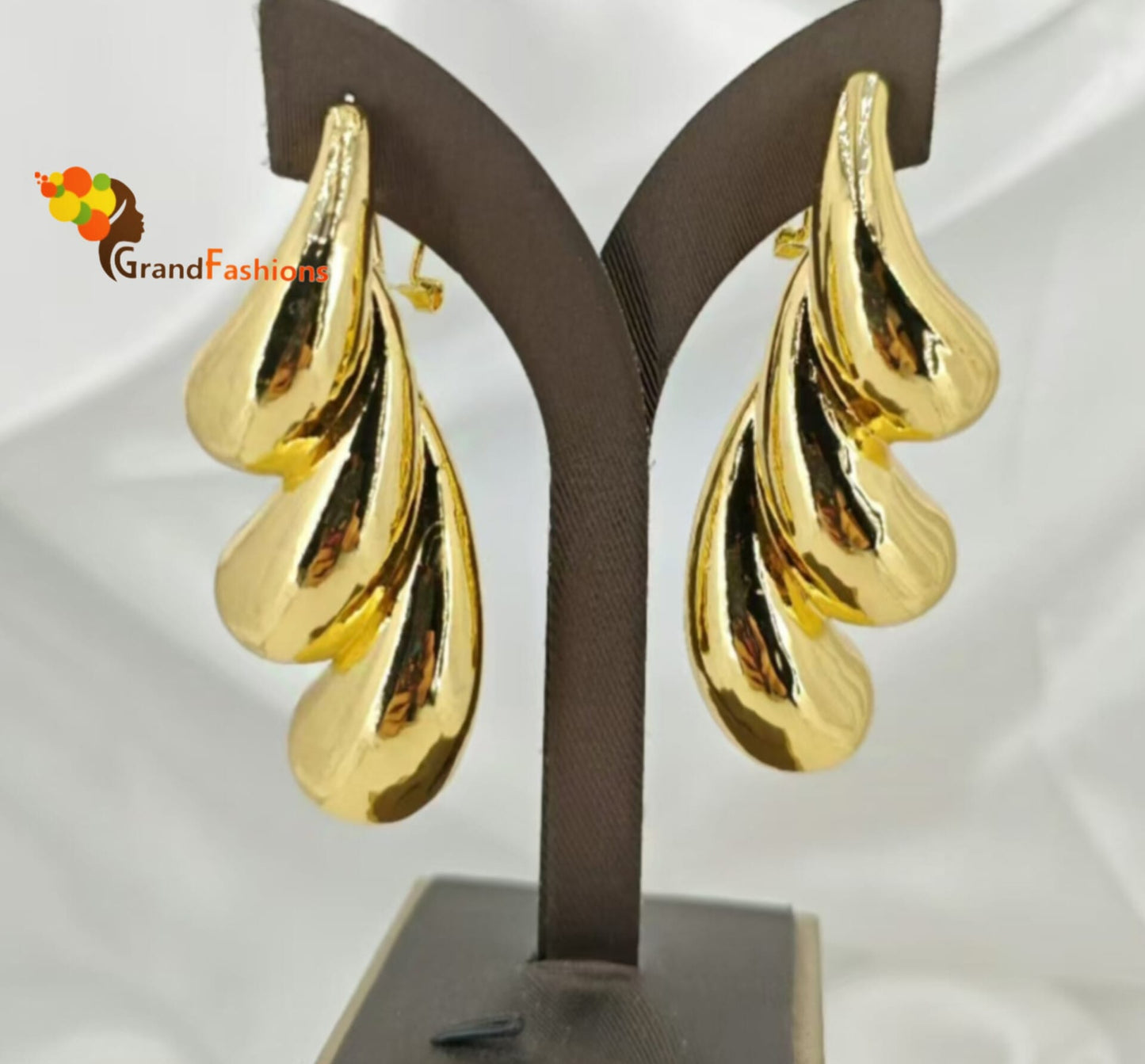 Queen Halimah Preminum Gold Earrings