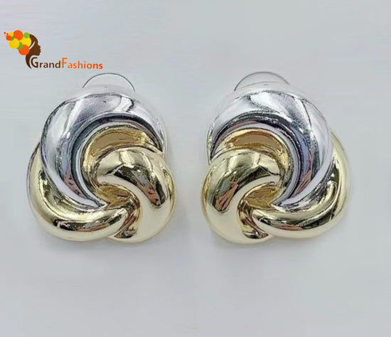 Queen Ola Preminum Gold Earrings
