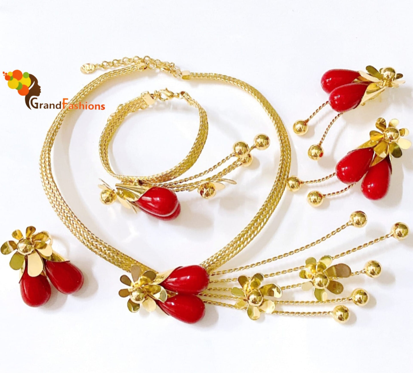 Queen Jasmine Luxury Jewelry Set