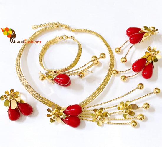 Queen Jasmine Luxury Jewelry Set