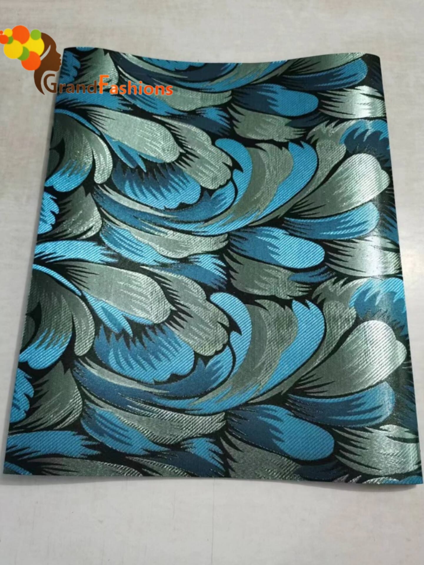 Queen Abeni 3D Sagoe Headtie Set