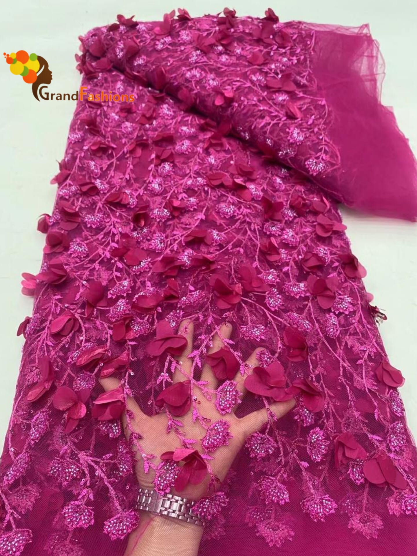 Queen Adaobi Women's Preminum French Lace