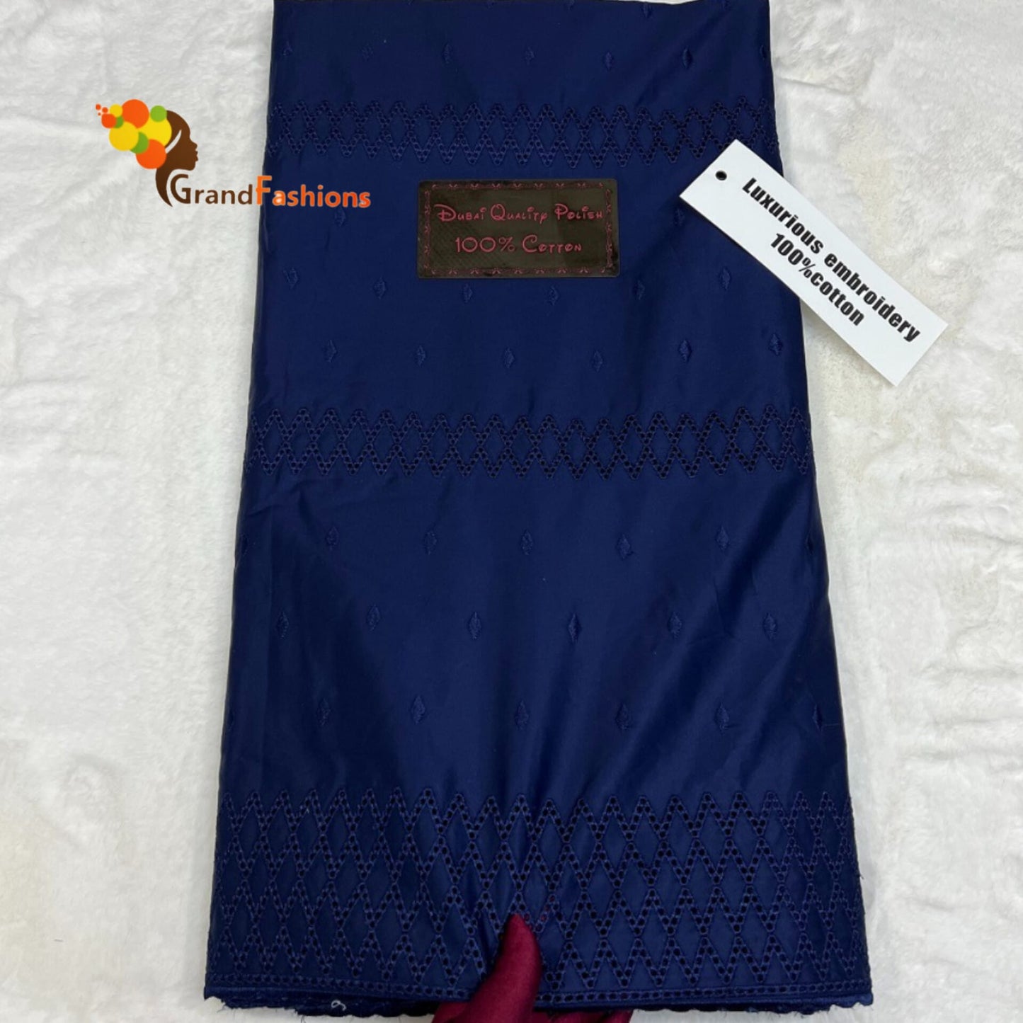 King Hassan Swiss Cotton Men's Polish Luxury Lace