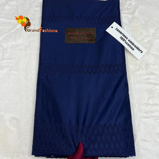King Hassan Swiss Cotton Men's Polish Luxury Lace