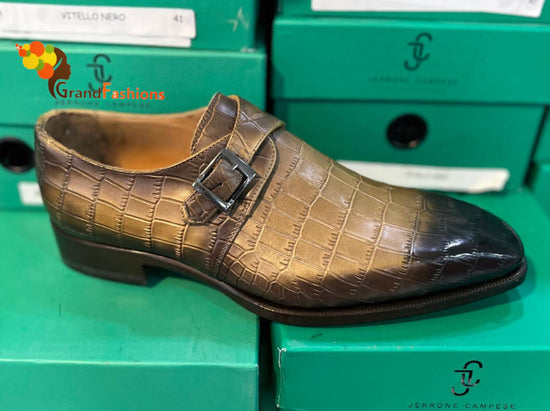 King Jones Designer Men's Leather Shoe